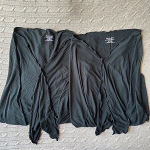 EUC Bamboobies 2pc Blackout Nursing Cover Set, Black Bamboo